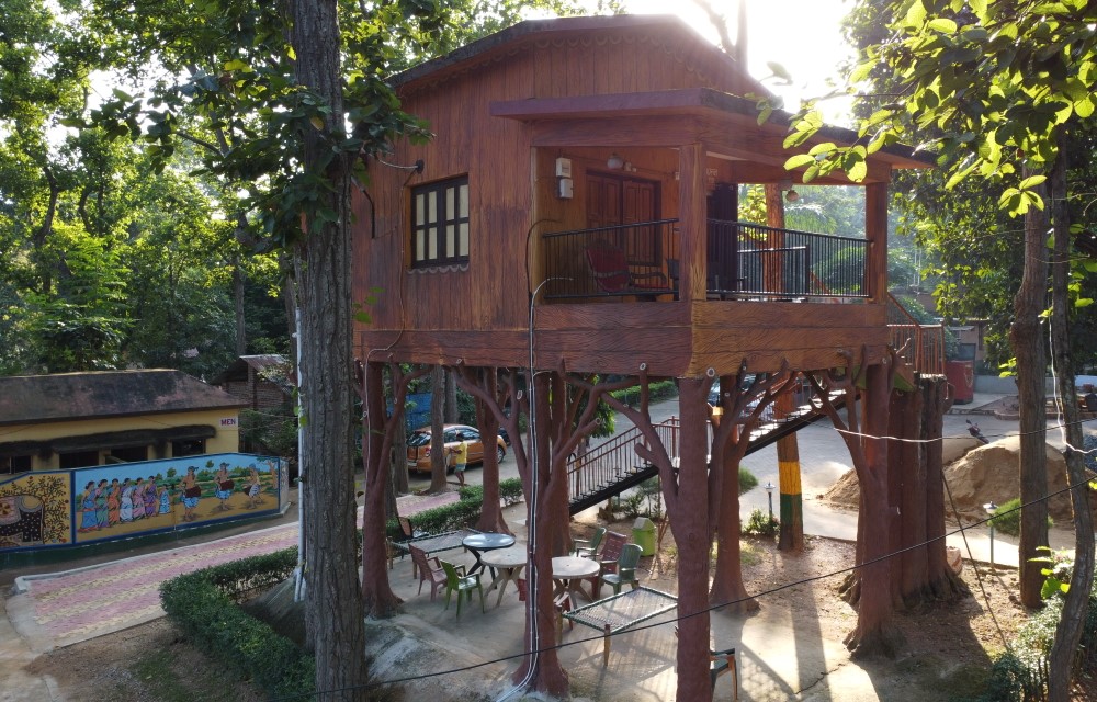 Tree House Double Bed